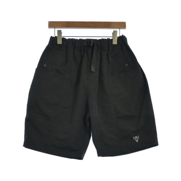 [美品]South2 West8 ショートパンツ ブラック South2 West8（サウスツーウエストエイト） ショートパンツ メンズ