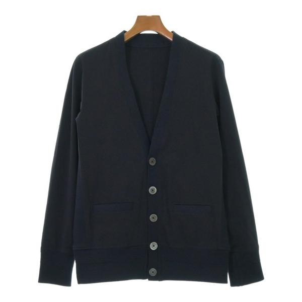 サイドスロープ　ネイビー　カーディガン　ニット　セーター　scye sacai サイドスロープ ネイビー カーディガン ニット セーター scye sacai