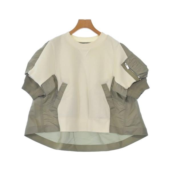 sacai サカイ Tシャツ・カットソー レディース 【古着】【中古】 sacai（サカイ） sacai Tシャツ・カットソー レディース 中古 古着