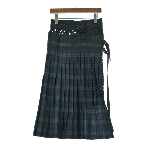 sacai ロングスカート sacai（サカイ） レース プリーツ ロング スカート レディース JPN：1
