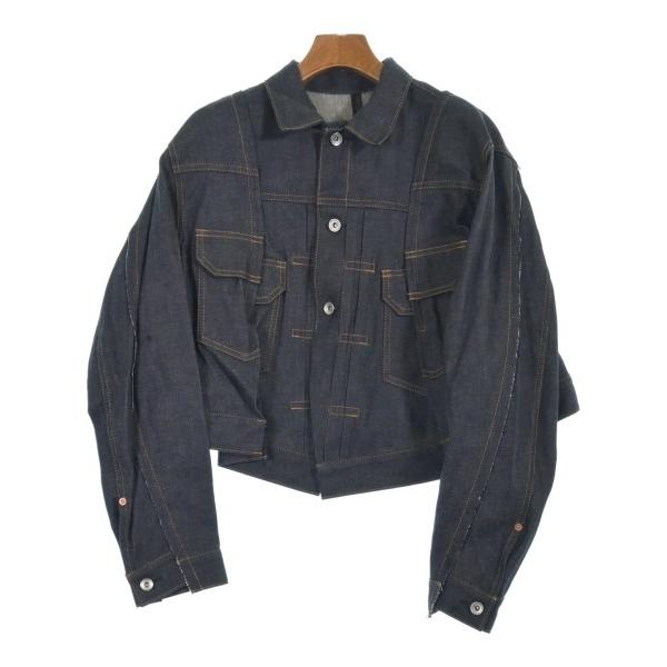 sacai サカイ デニムジャケット レディース 【古着】【中古】 sacai（サカイ） デニムジャケット レディース 中古 古着 : RAGTAG