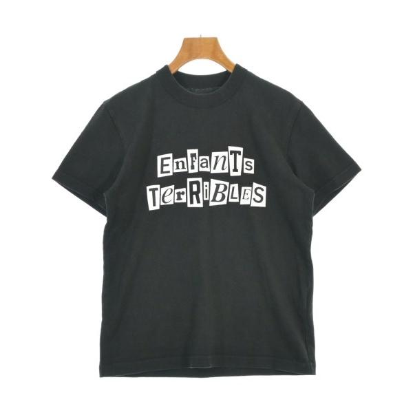 sacai サカイ Tシャツ・カットソー 0(XS位) 黒x黄 【古着】【中古】 0303926a0258_1.jpg