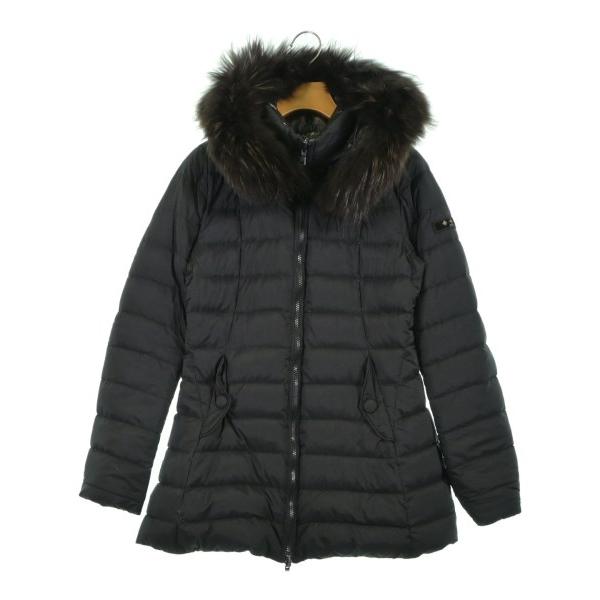 TATRAS 黒 毛皮コート TATRAS ダウンコート レディース タトラス 中古 古着 : RAGTAG