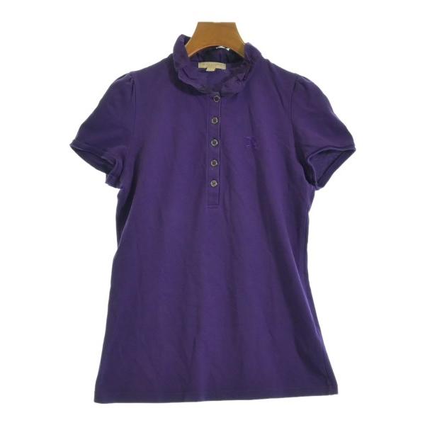 【タグ付き】バーバリーブリットBURBERRY BRIT ポロシャツ Mサイズ BURBERRY BRIT（バーバリーブリット） ポロシャツ レディース 中古