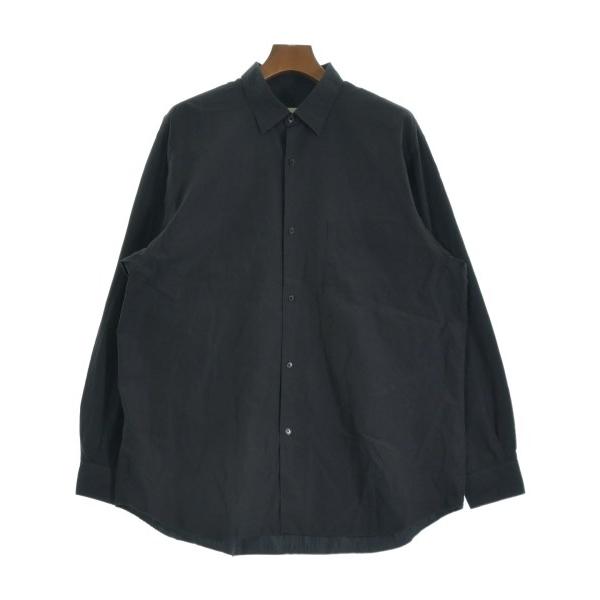 COMOLI ポロシャツ コモリ サイズ2 ダークネイビー 中古 COMOLI ポロシャツ コモリ サイズ2 ダークネイビー 中古