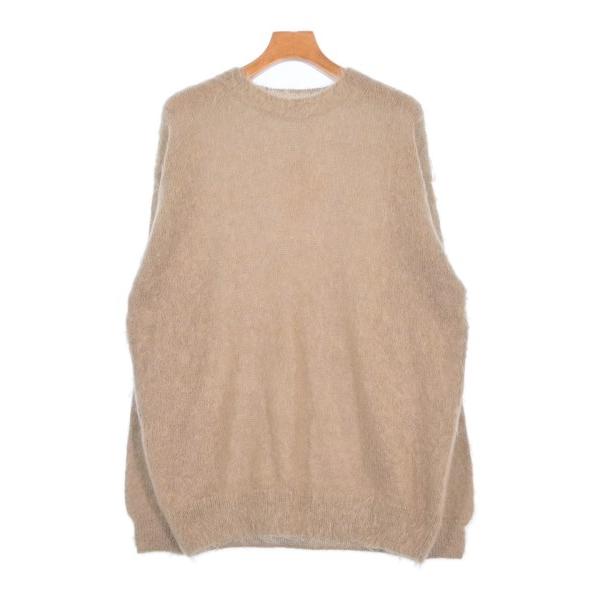 auralee ニット AURALEE COTTON LINEN CUT SHAGGY KNIT P/O