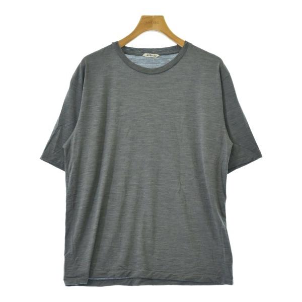 AURALEE オーラリー Tシャツ・カットソー カーキ 0489925M0042 AURALEE Tシャツ・カットソー メンズ オーラリー 中古 古着