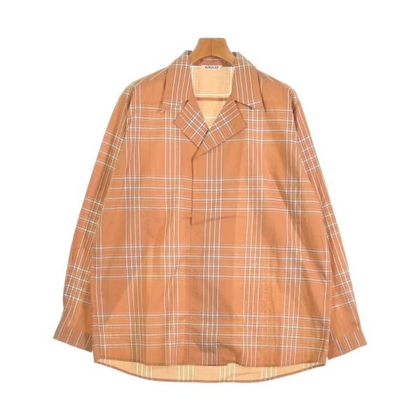 AURALEE カジュアルシャツ メンズ オーラリー 中古 古着