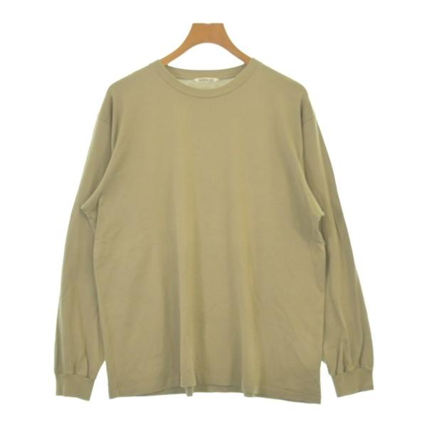 AURALEE オーガニックコットンカットソー長袖 新品未使用 AURALEE（オーラリー） AURALEE Tシャツ・カットソー メンズ 中古 古着