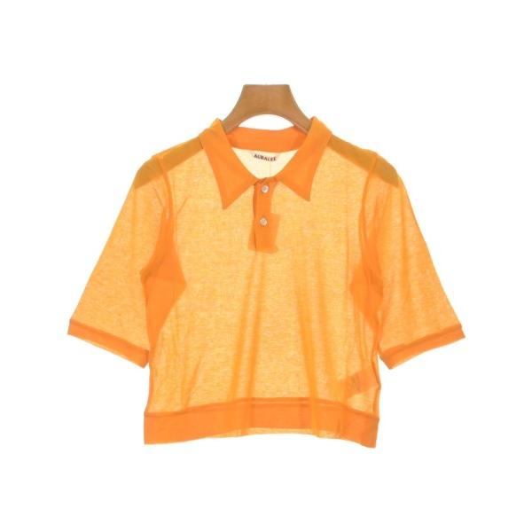 AURALEE オーラリー ポロシャツ レディース 【古着】【中古】 AURALEE（オーラリー） ポロシャツ レディース 中古 古着 : RAGTAG