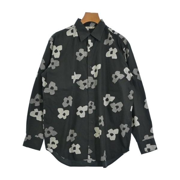 AURALEE オーラリー カジュアルシャツ S 黒 【古着】【中古】【送料無料】 AURALEE（オーラリー） カジュアルシャツ レディース 中古 古着