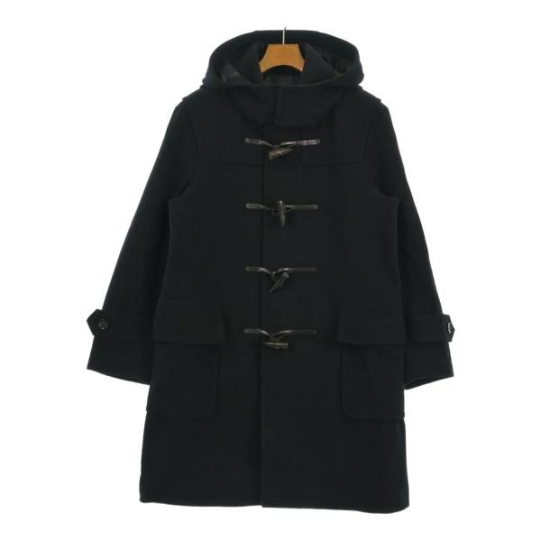 BLACK LABEL CRESTBRIDGE ダッフルコート メンズ ブラック
