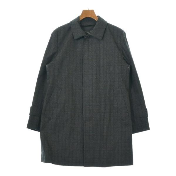 BEAMS LIGHTS ステンカラーコート ブラック BEAMS LIGHTS（ビームス ライツ） ステンカラーコート メンズ 中古