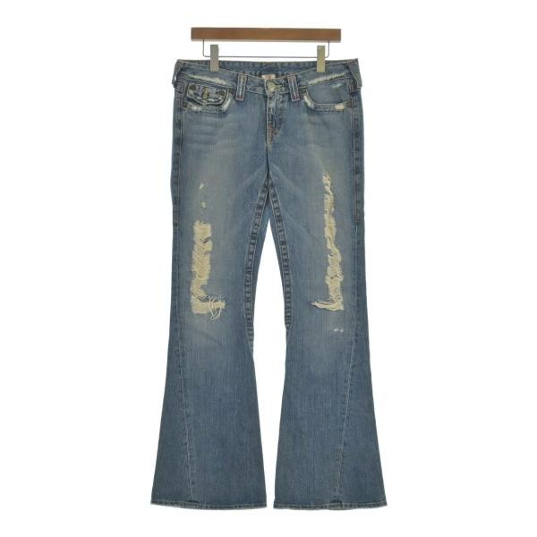 TRUE religion デニムパンツ TRUE RELIGION [並行輸入品] トゥルーレリジョン イエロー