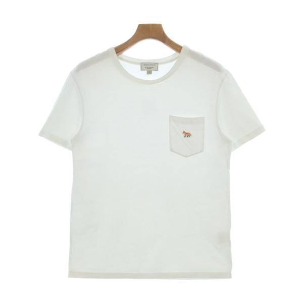 MAISON KITSUNE メゾンキツネ Tシャツ・カットソー メンズ 【古着】【中古】 MAISON KITSUNE（メゾン キツネ） MAISON KITSUNE Tシャツ・カットソー