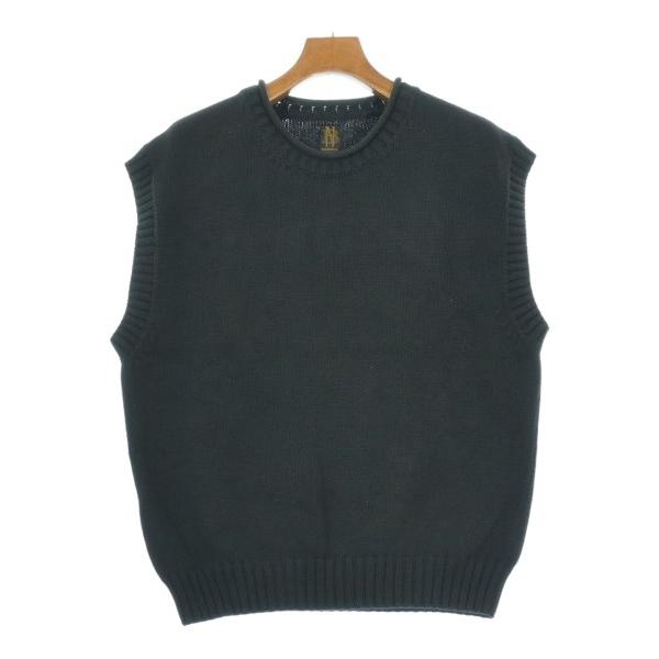 BATONER バトナー ベスト S 紺 【古着】【中古】【送料無料】 BATONER（バトナー） ベスト メンズ 中古 古着 : RAGTAG Online Shop