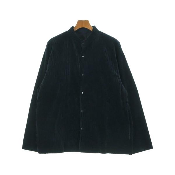 ATON エイトン ベスト M 黒 【古着】【中古】【送料無料】 中古・古着通販】ATON (エイトン) 50/2NATURAL DYED ORGANIC VEST