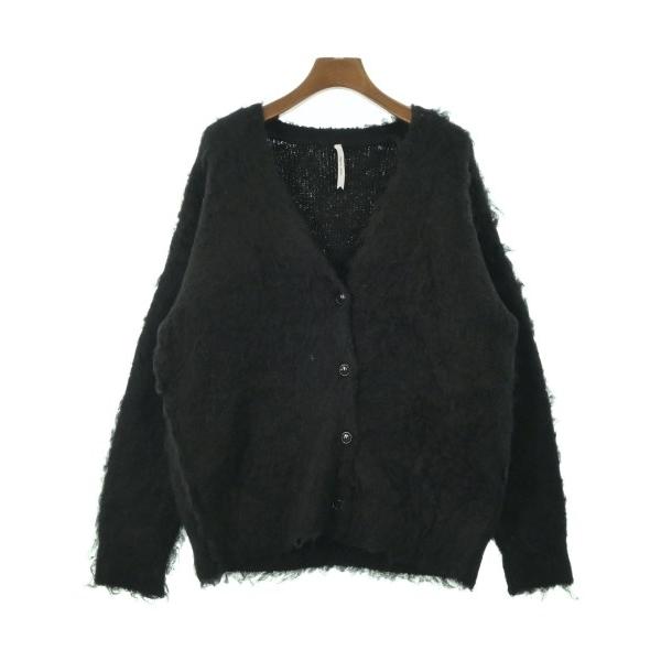 今期 新品 タグ付き Dignite collier 刺繍ニットカーディガン Dignite collier（ディニテコリエ） カーディガン レディース 中古
