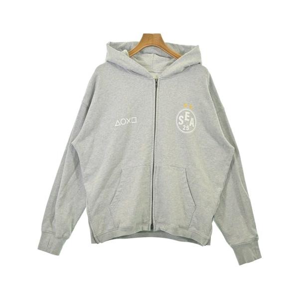 WIND AND SEA ウィンダンシー パーカー S グレー 【古着】【中古】【送料無料】 WIND AND SEA（ウィンダンシー） パーカー メンズ 中古 古着 : RAGTAG