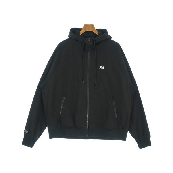 ウィンダンシー　ブルゾン　XL　ブラック　ウエスタン　ウール WIND AND SEA（ウィンダンシー） ブルゾン（その他） メンズ 中古 古着