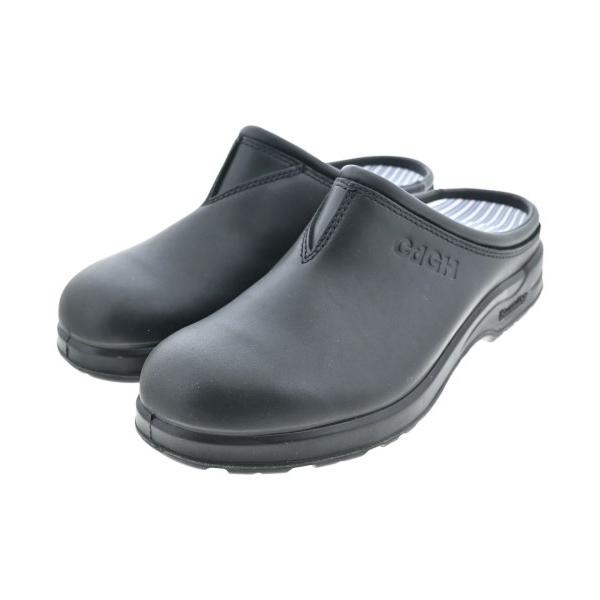 COMME des GARCONS HOMME × VIBA ミュール サンダル Comme des Garçons Homme Leather Slipper x Viba Roma in Black