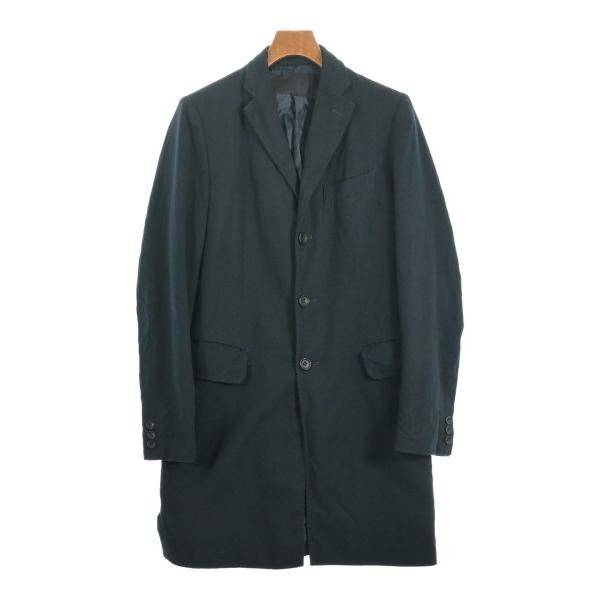 COMME des GARÇONS コムデギャルソン　黒 チェスターコート COMME des GARCONS HOMME チェスターコート メンズ コムデギャルソン
