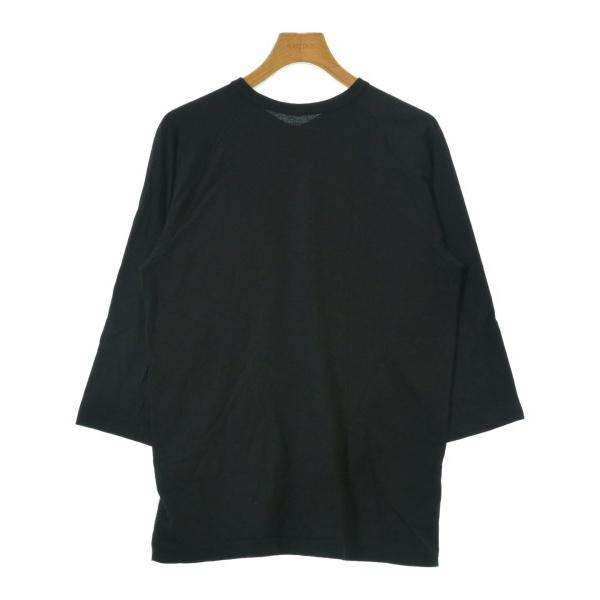 コムデギャルソンオム カットソー メンズ ブラック COMME des GARCONS HOMME（コム デ ギャルソン・オム）の「COMME
