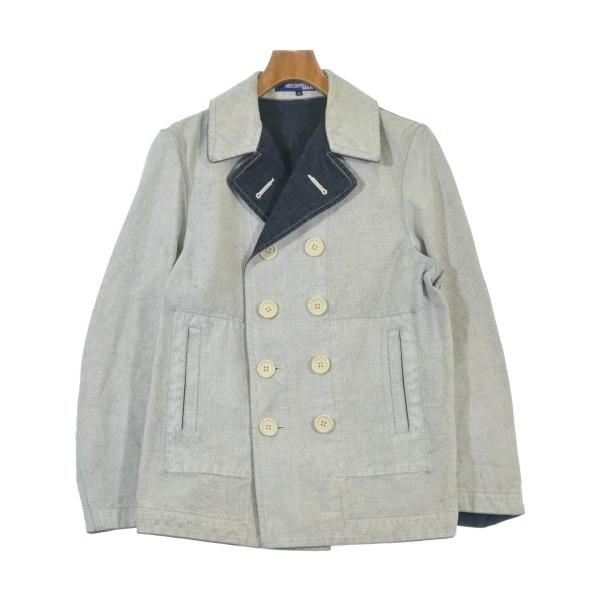 JUNYA WATANABE MAN 数字プリント ショートピーコートジャケット JUNYA WATANABE MAN ピーコート メンズ ジュンヤワタナベマン 中古