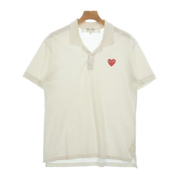 ギャルソン　ポロシャツ　中古美品 PLAY COMME des GARCONS ポロシャツ メンズ プレイコムデギャルソン