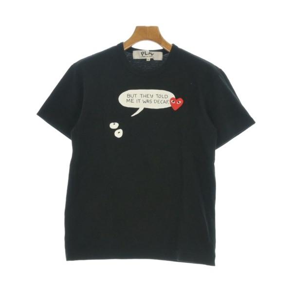 PLAY COMME des GARCONS Tシャツ・カットソー S 黒 【古着】【中古】【送料無料】 PLAY COMME des GARCONS Tシャツ・カットソー メンズ プレイ