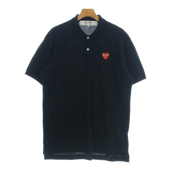 ギャルソン　ポロシャツ　中古美品 PLAY COMME des GARCONS ポロシャツ メンズ プレイコムデギャルソン
