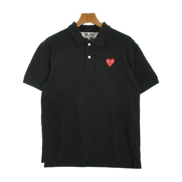 ギャルソン　ポロシャツ　中古美品 PLAY COMME des GARCONS ポロシャツ メンズ プレイコムデギャルソン