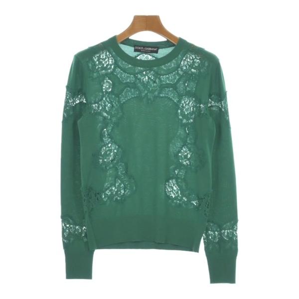 DOLCE&GABBANA ニット・セーター XXL 緑 【古着】【中古】【送料無料】 DOLCE&GABBANA（ドルチェ & ガッバーナ） ニット・セーター レディース