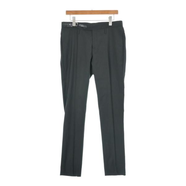 ディオールオム 2004年AW ブラック コットン パンツ 46 ディオールオム 2004年AW ブラック コットン パンツ 46 ディオールオム