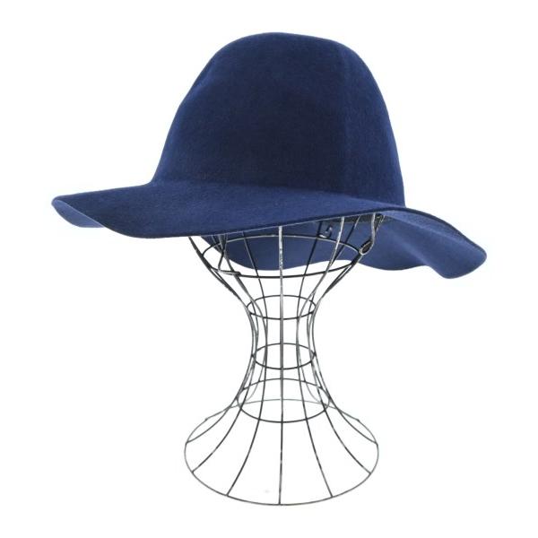 BURBERRY PRORSUM COLLECTION ハット  紺 【古着】【中古】【送料無料】 BURBERRY PRORSUM COLLECTION ハット メンズ バーバリープローサム