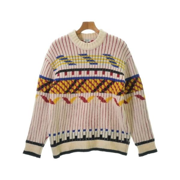 KENZO ケンゾー　パッチワーク　ニットセーター KENZO ニット・セーター メンズ ケンゾー 中古 古着 : RAGTAG