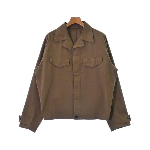 LEMAIRE カーキコットンカバーオール M