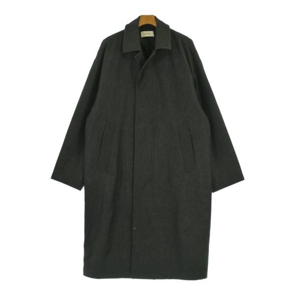 CHRISTOPHE LEMAIRE ステンカラーコート 1 グレー フランス製 LEMAIRE（ルメール） ステンカラーコート メンズ 中古 古着 : RAGTAG