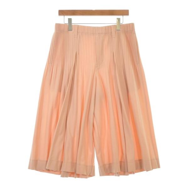 HOMME PLISSE クロップドパンツ メンズ オムプリッセ 中古 古着