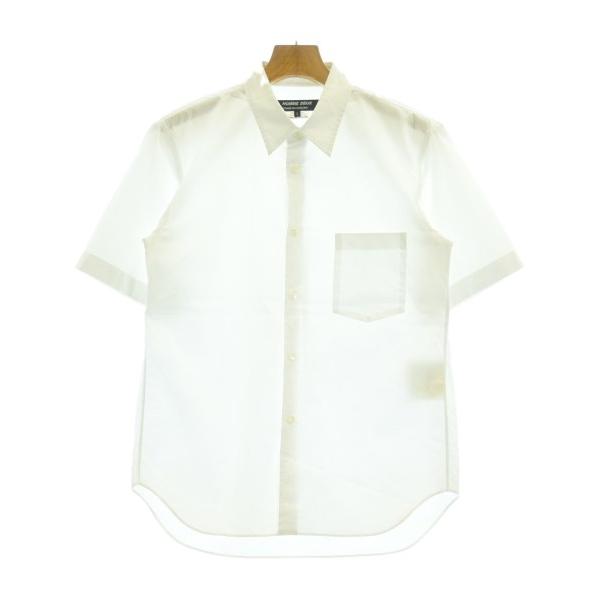 コムデギャルソン　HOMME DEUX 白シャツ　Lサイズ COMME des GARCONS HOMME DEUX（コムデギャルソンオムドゥ）カジュアル