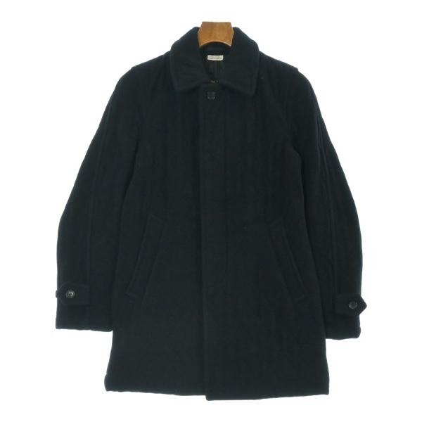 コムデギャルソンオムドゥ ブラック ステンカラーコート 赤タグ COMME des GARCONS HOMME DEUX ステンカラーコート メンズ