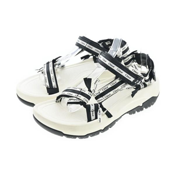 【新品未使用】Chloe エスパドリーユ　レース　24.0から24.5 白 新品未使用】Chloe エスパドリーユ レース 24.0から24.5 白 新品未使用