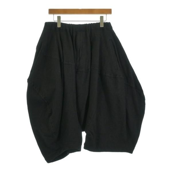 ブラックコムデギャルソン　美品　シャーリングパンツ COMME des GARCONS ブラックコムデギャルソンBLACK ウールギャバ