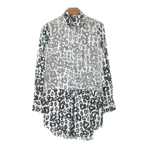 BLACK COMME des GARCONS ブラックコムデギャルソン カジュアルシャツ レディース 【古着】【中古】 BLACK COMME des GARCONS カジュアルシャツ レディース ブラック