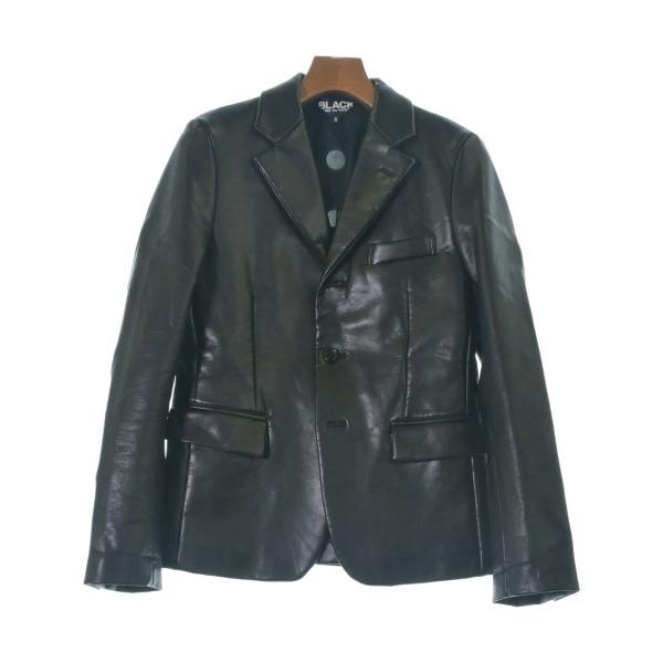 BLACK COMME des GARCONS カジュアルジャケット メンズ ブラック