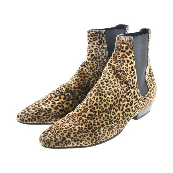Saint Laurent Paris ブーツ メンズ サンローラン パリ 中古 古着