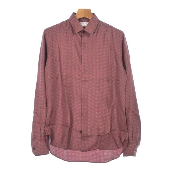 Saint Laurent Paris カジュアルシャツ メンズ サンローラン パリ 中古