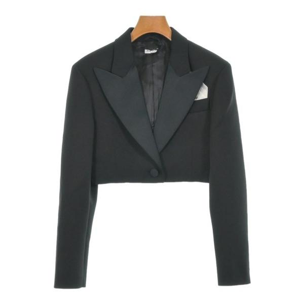 Miu Miu ミュウミュウ カジュアルジャケット レディース 【古着】【中古】 miu miu（ミュウミュウ） テーラードジャケット レディース 中古 古着