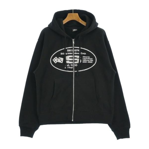 STUSSY ステューシー パーカー 黒 M 3300125E0056 STUSSY ステューシー パーカー 黒 M 3300125E0056 中古・古着