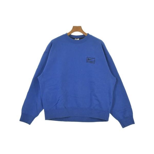 ステューシー Stussy ビックロゴ スウェット USA製 古着 XL ブルー STUSSY（ステューシー） スウェット メンズ 中古 古着 : RAGTAG Online